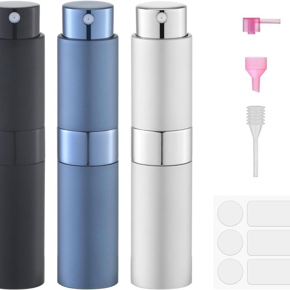 Perfume Atomizer Travel Bottle Refillable: Cologne Sprayer Portable for Men - Mi